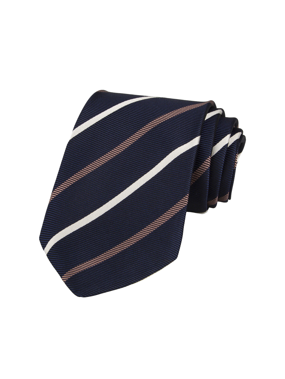 tie-blue-brown-white