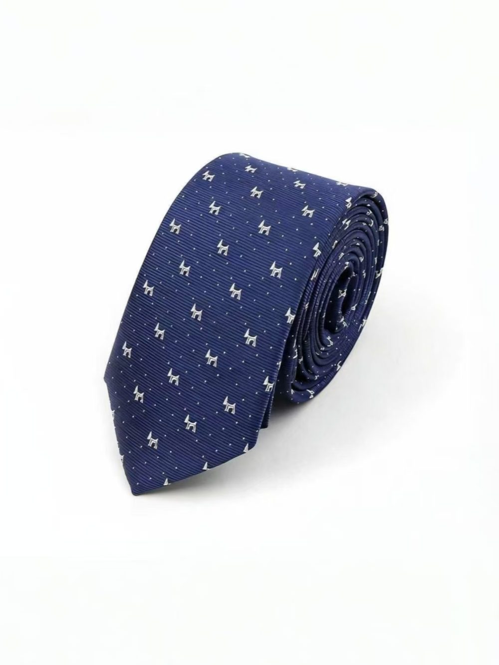 Simple Puppy Pattern Tie